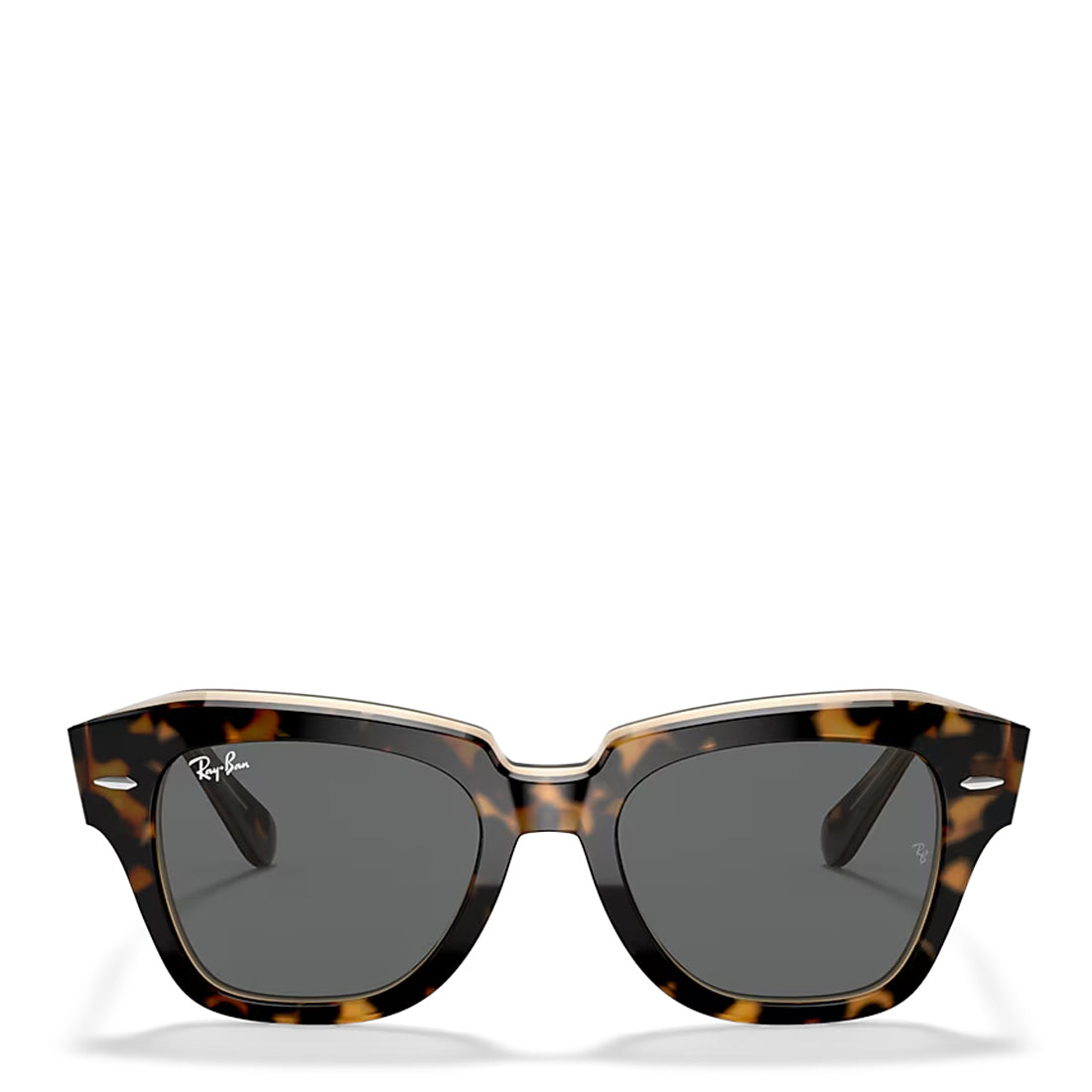 Ray-Ban RB2186 1292B1 49 State Street Sunglasses Polished Havana