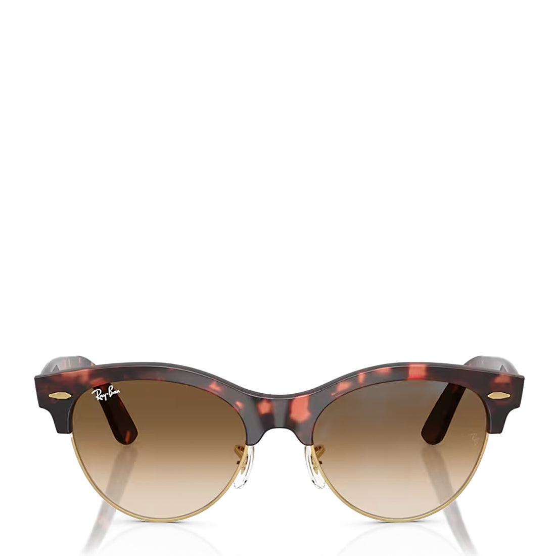 Ray-Ban RB2341 143251 54 Clubmaster Way Sunglasses Polished Pink / Tortoise Gold