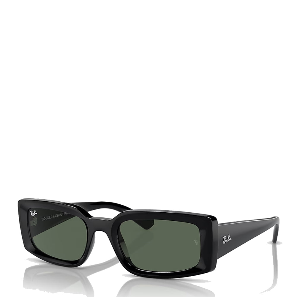 Ray-Ban RB4395 667771 54 Kiliane Sunglasses - Black / Dark Green Lens - Parasol Store
