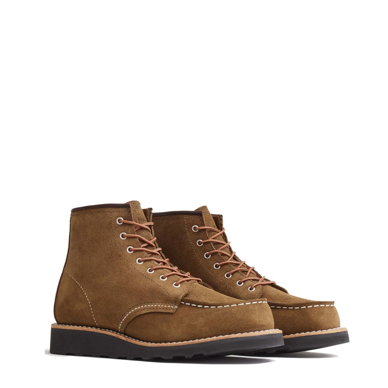 Red Wing Womens 6-inch Moc Toe Boot Clove Acampo - Parasol Store