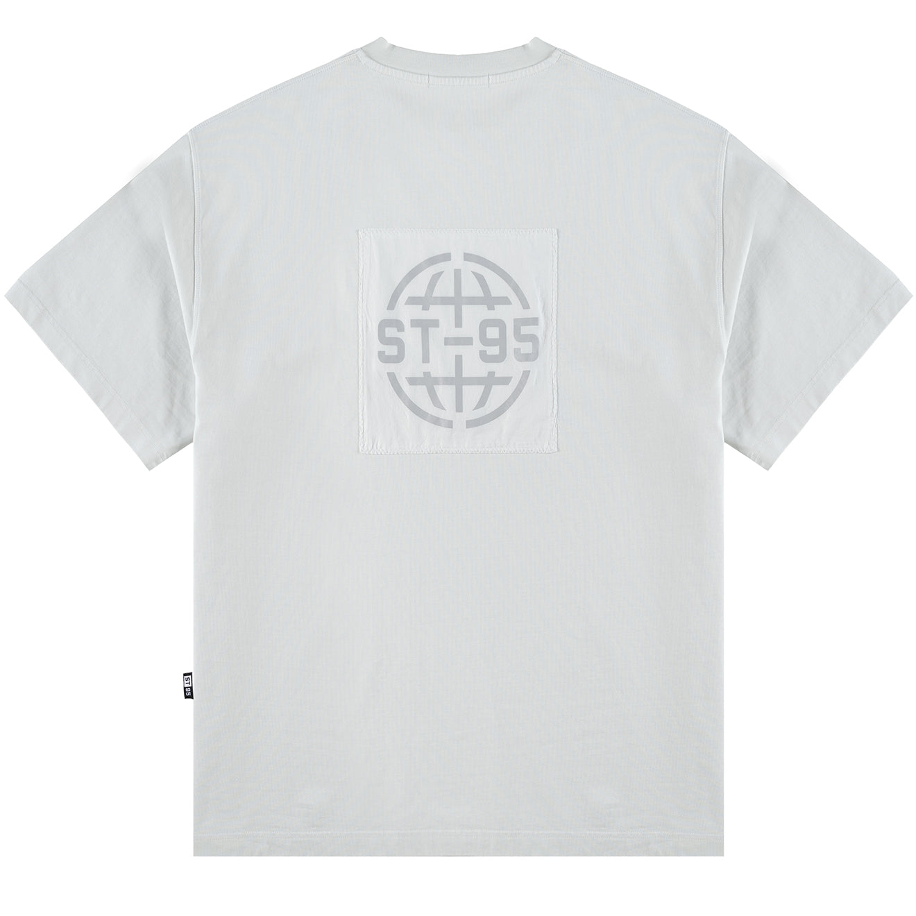 ST95 Urano Patch Oversized SS T-shirt Off White - Parasol Store