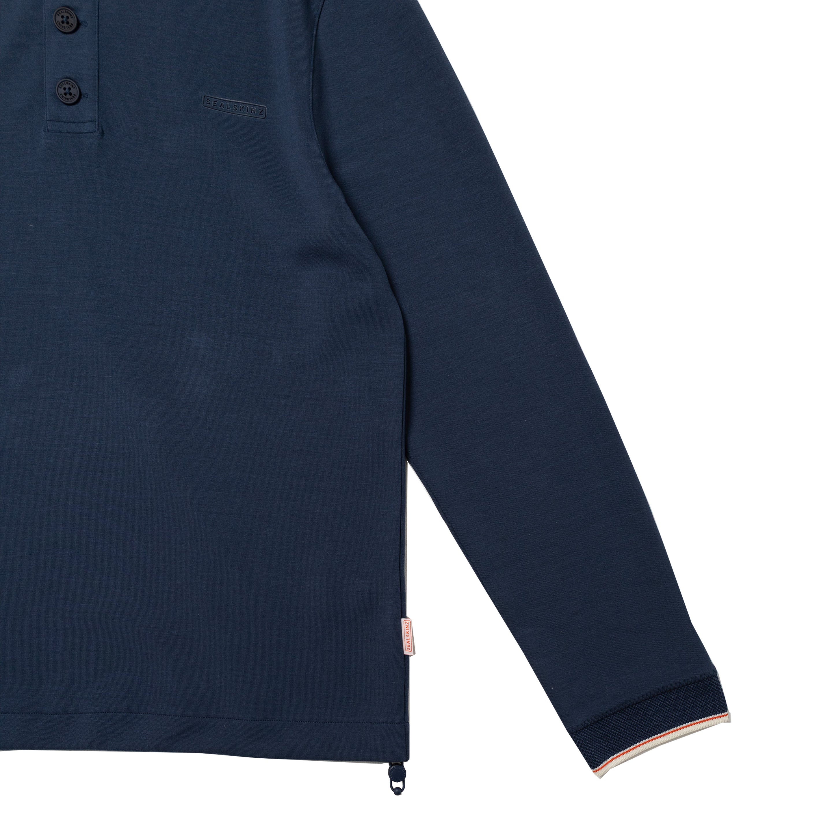 Sealskinz Dryemere LS Soft Touch T-Shirt Navy - Parasol Store
