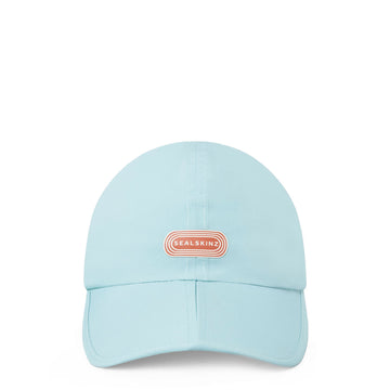 Sealskinz Wymondham Waterproof Quick Dry Foldable Printed Running Cap Blue - Parasol Store