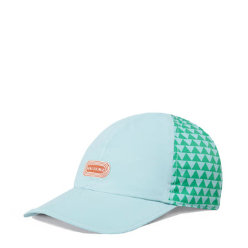 Sealskinz Wymondham Waterproof Quick Dry Foldable Printed Running Cap Blue - Parasol Store