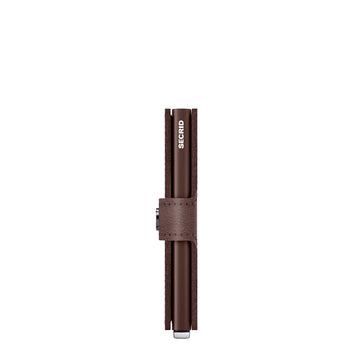 Secrid Premium Miniwallet Dusk Dark Brown - Parasol Store