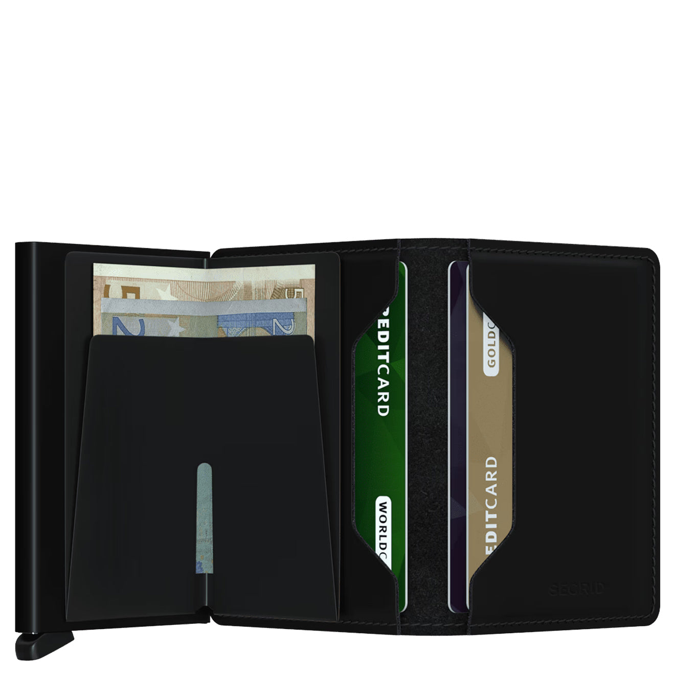 Secrid Slimwallet Matte Black - Parasol Store