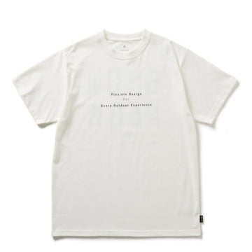 Snow Peak Back Printed Logo T-Shirt Off White - Parasol Store