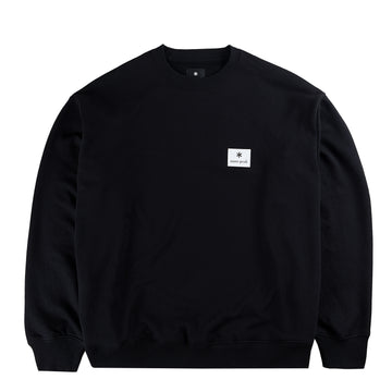 Snow Peak Square Logo Pullover Black - Parasol Store