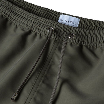 Sunspel Classic Swimshort Hunter Green - Parasol Store