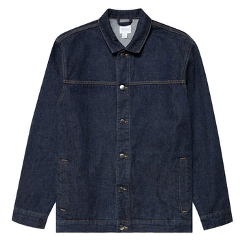 Sunspel Denim Jacket Denim Rinse Wash - Parasol Store