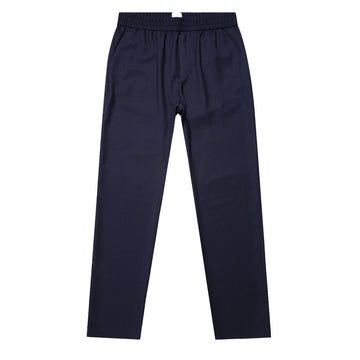 Sunspel Drawstring Trousers Navy - Parasol Store
