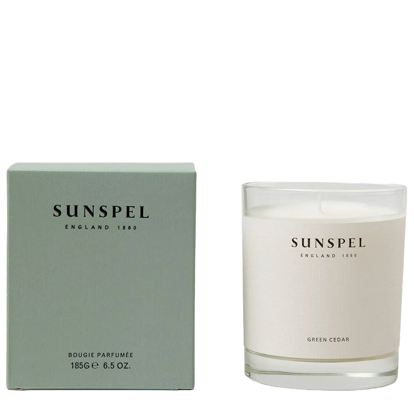 Sunspel Green Cedar Candle - Parasol Store