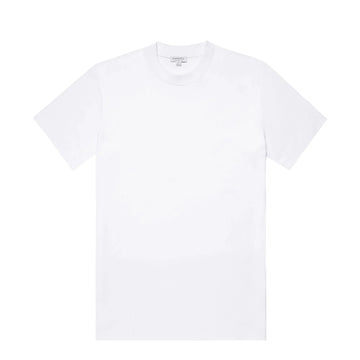Sunspel Heavy Weight S/S Crew Tee White - Parasol Store