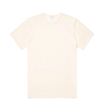 Sunspel S/S Crew Neck T-Shirt Undyed - Parasol Store