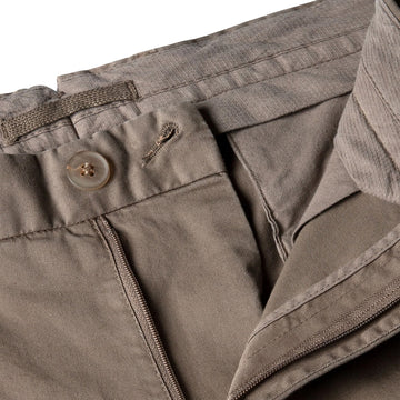 Sunspel Slim Fit Chino Reg Leg Dark Stone - Parasol Store