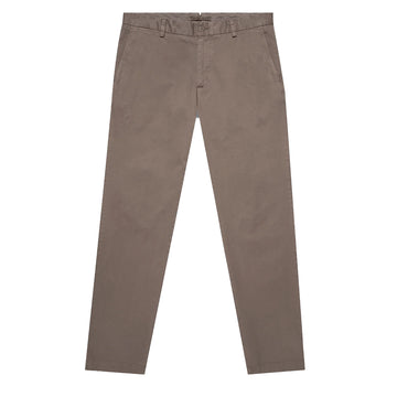 Sunspel Slim Fit Chino Reg Leg Dark Stone - Parasol Store