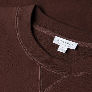 Sunspel Sweatshirt Truffle - Parasol Store