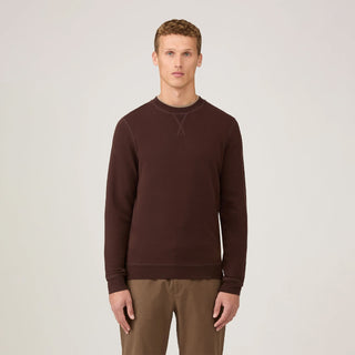 Sunspel Sweatshirt Truffle - Parasol Store