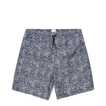 Sunspel Swim Shorts Navy Tropics Print - Parasol Store