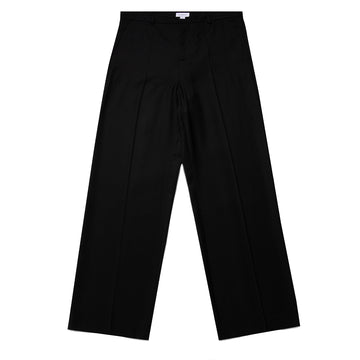 Sunspel Womens Tailored Trouser Black - Parasol Store