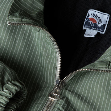 Sunspel x Nigel Cabourn Ripstop Army Jacket Army Green - Parasol Store