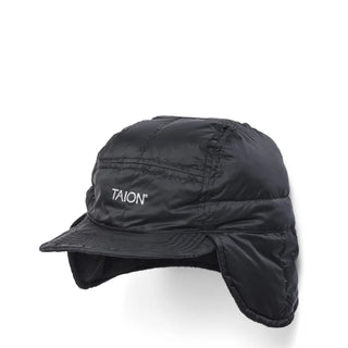 Taion Basic Dog Ear Down Cap Black Taion