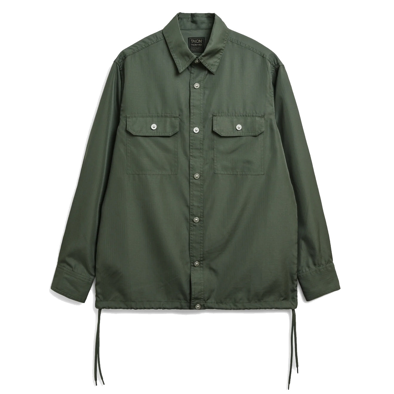 Taion Military Long Sleeve Shirt Olive - Parasol Store