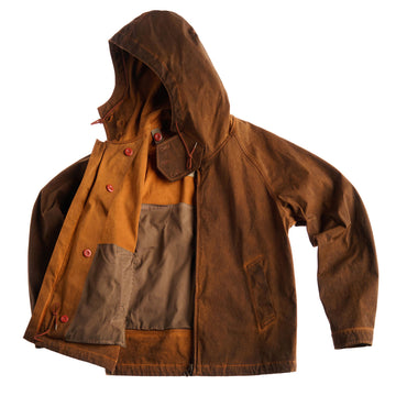 Ten C Anorak Terra Di Siena Jacket Brown