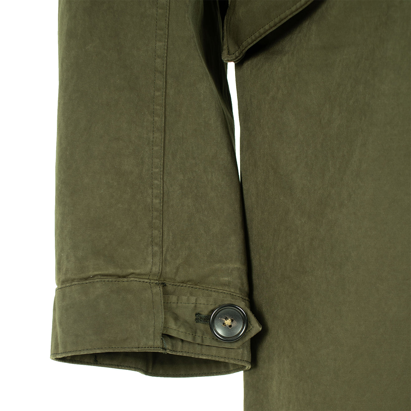 Ten C Hooded Parka Jacket Green - Parasol Store