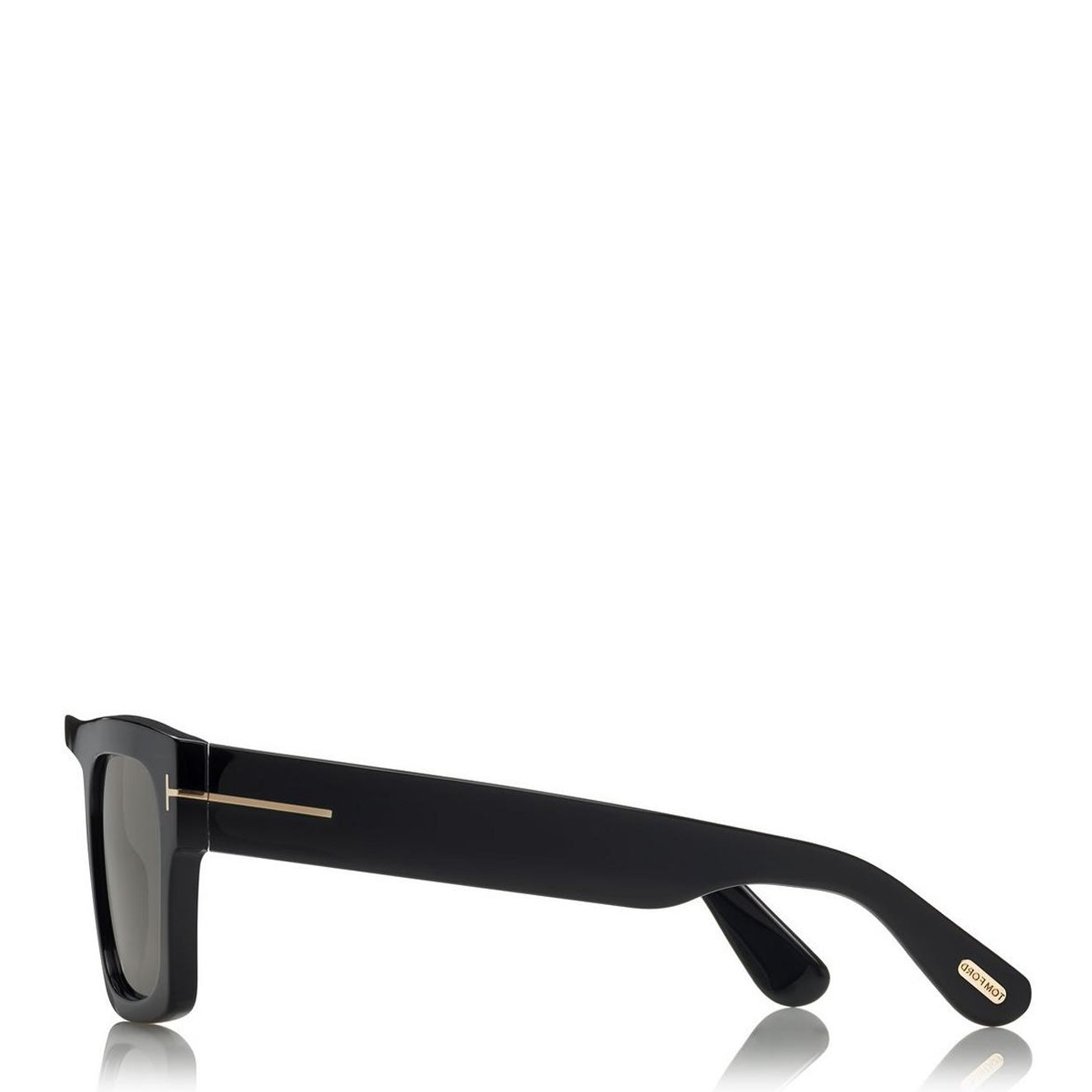 Tom Ford Fausto Sunglasses FT0711 01A 53 Black - Parasol Store