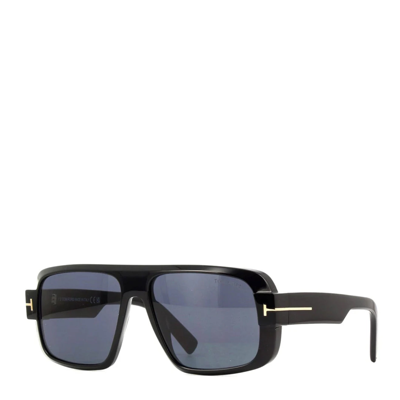 Tom Ford Turner Sunglasses FT1101 01A 58 Black - Parasol Store
