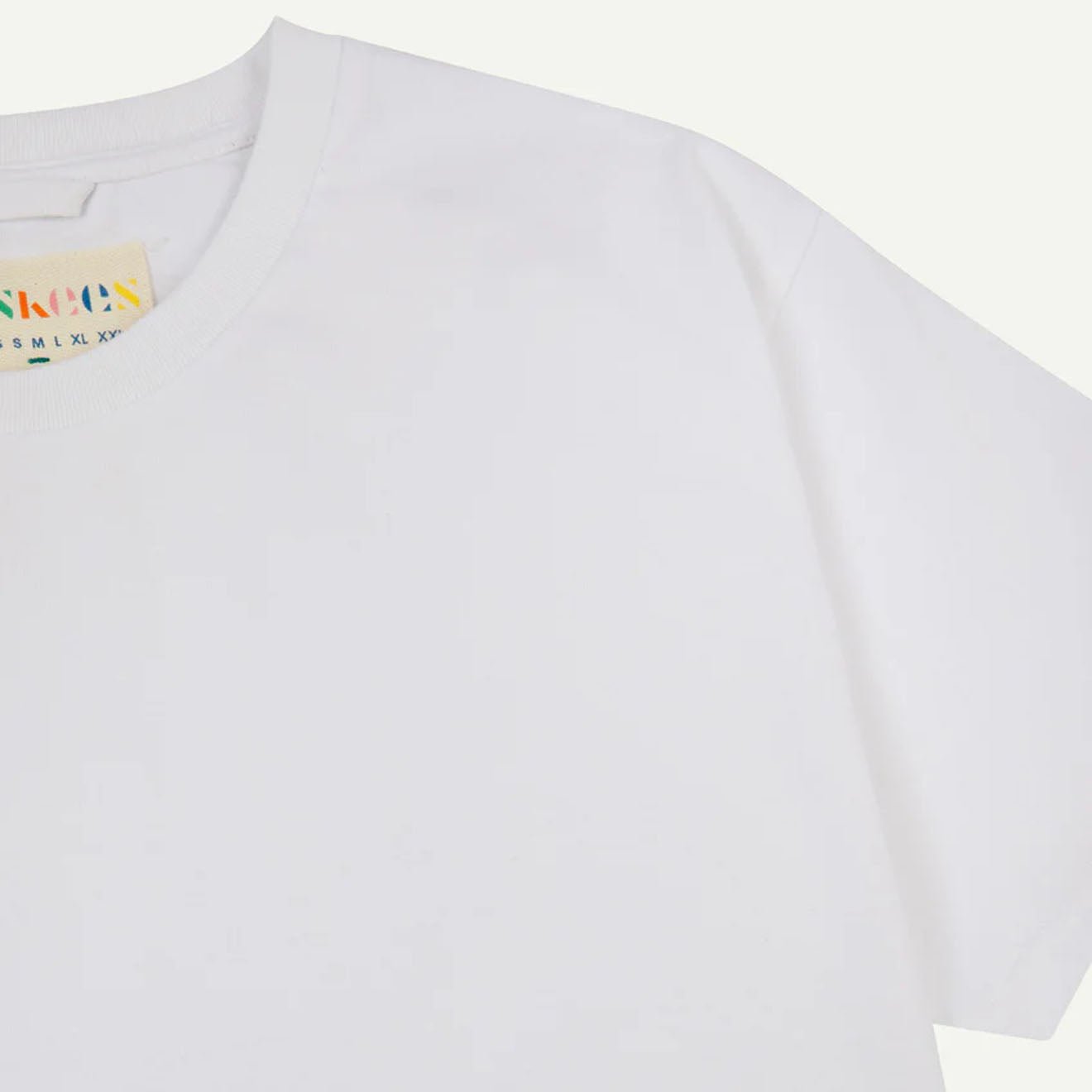 Uskees T-Shirt White - Parasol Store