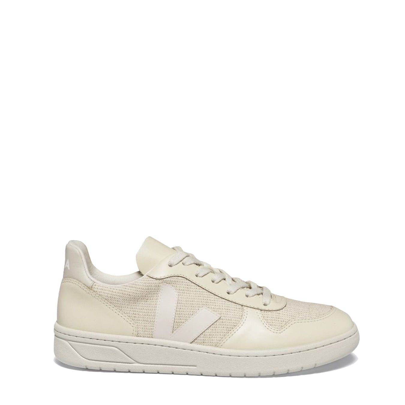 Veja Womens V-10 J-Mesh Trainer Jute / White Multi - Parasol Store