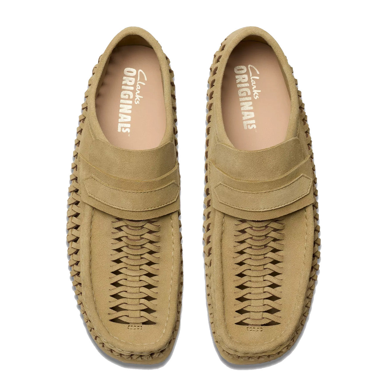 Clarks Originals WB Loafer Weave Maple Suede - Parasol Store