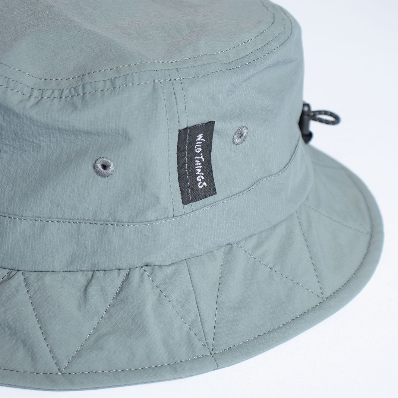 Wild Things Nylon Bucket Hat Flint Grey - Parasol Store