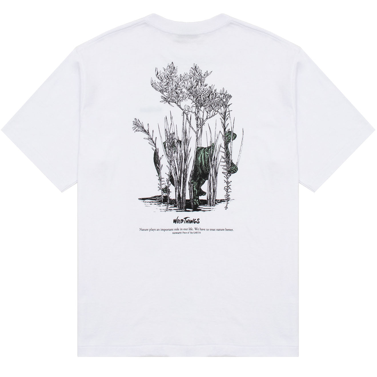 Wild Things Wild Animal T-Shirt One White - Parasol Store