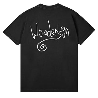 Woodensun Smile S/S Tee Black - Parasol Store