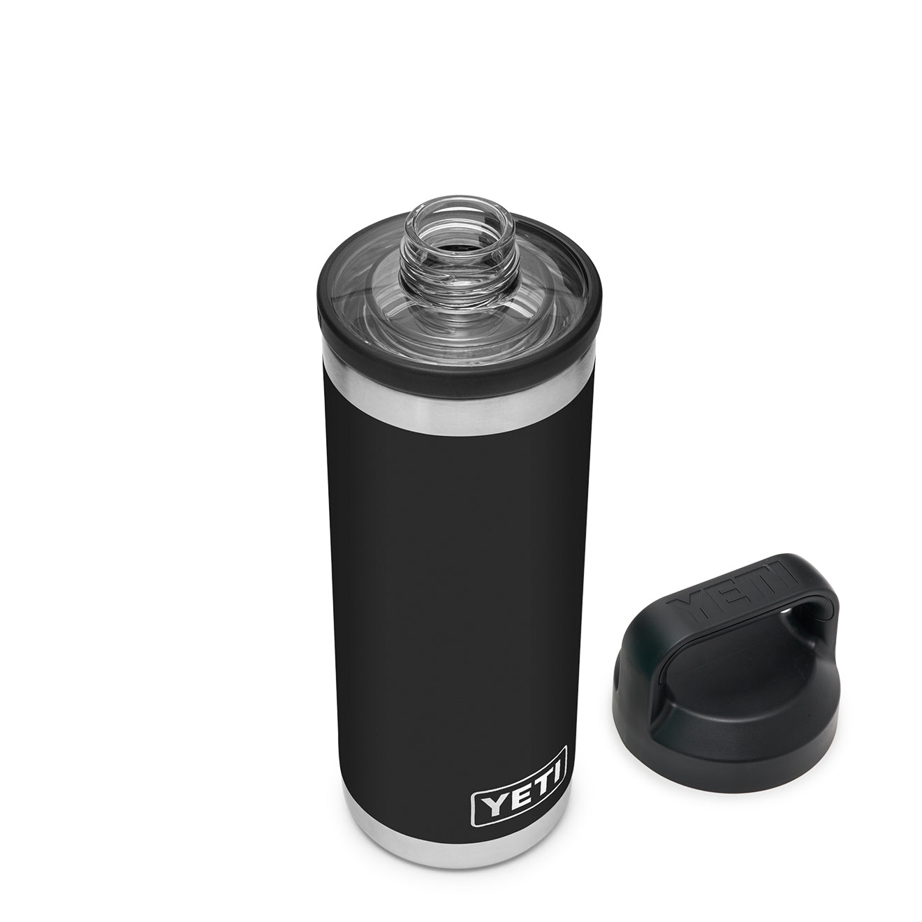 YETI Rambler 18oz Bottle Chug Black - Parasol Store
