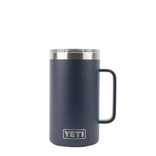 YETI Rambler 24oz Mug MS Navy - Parasol Store