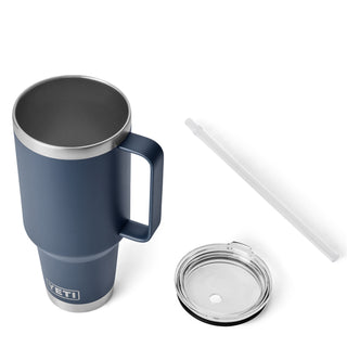 YETI Rambler 42oz Straw Mug Navy - Parasol Store