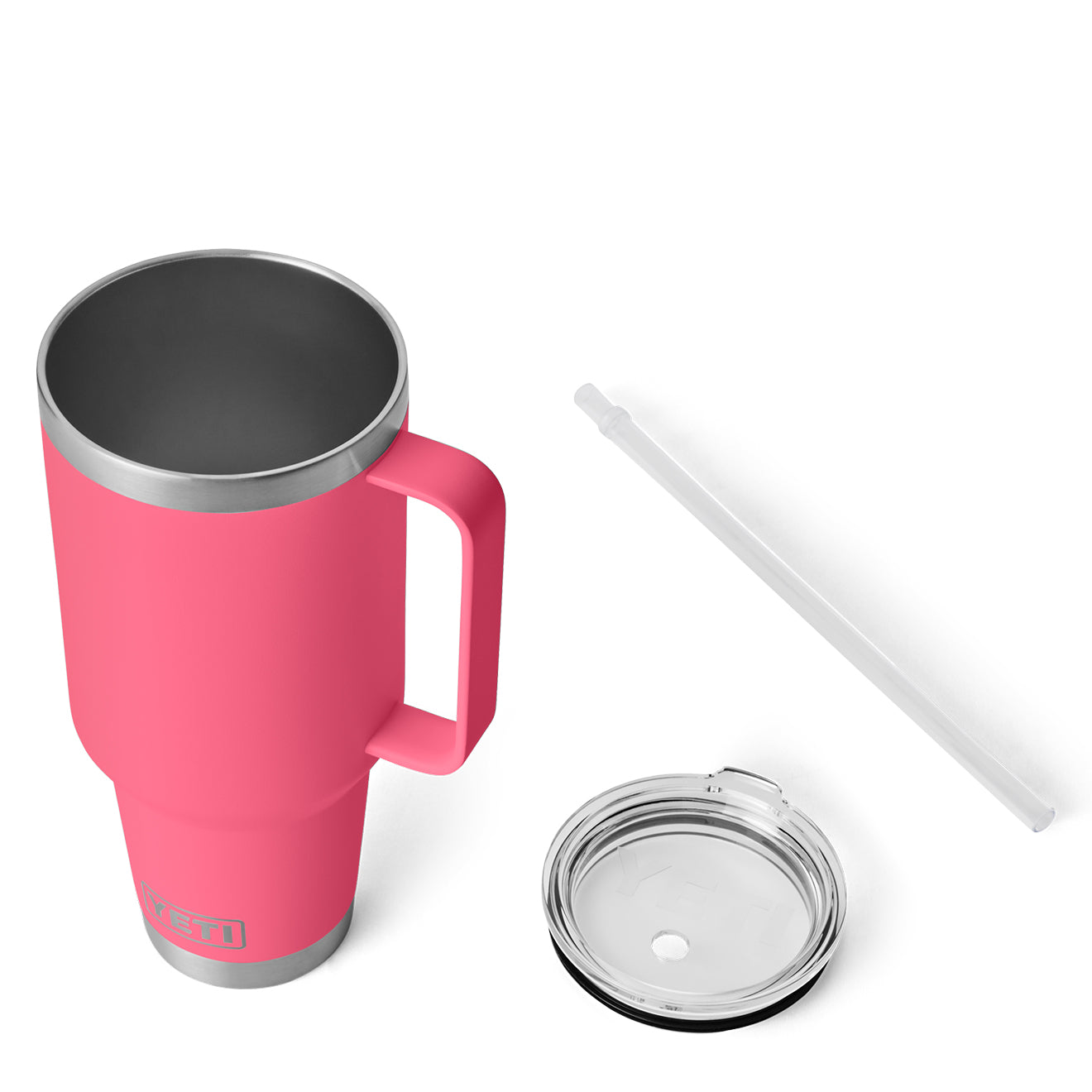 YETI Rambler 42oz Straw Mug Tropical Pink - Parasol Store