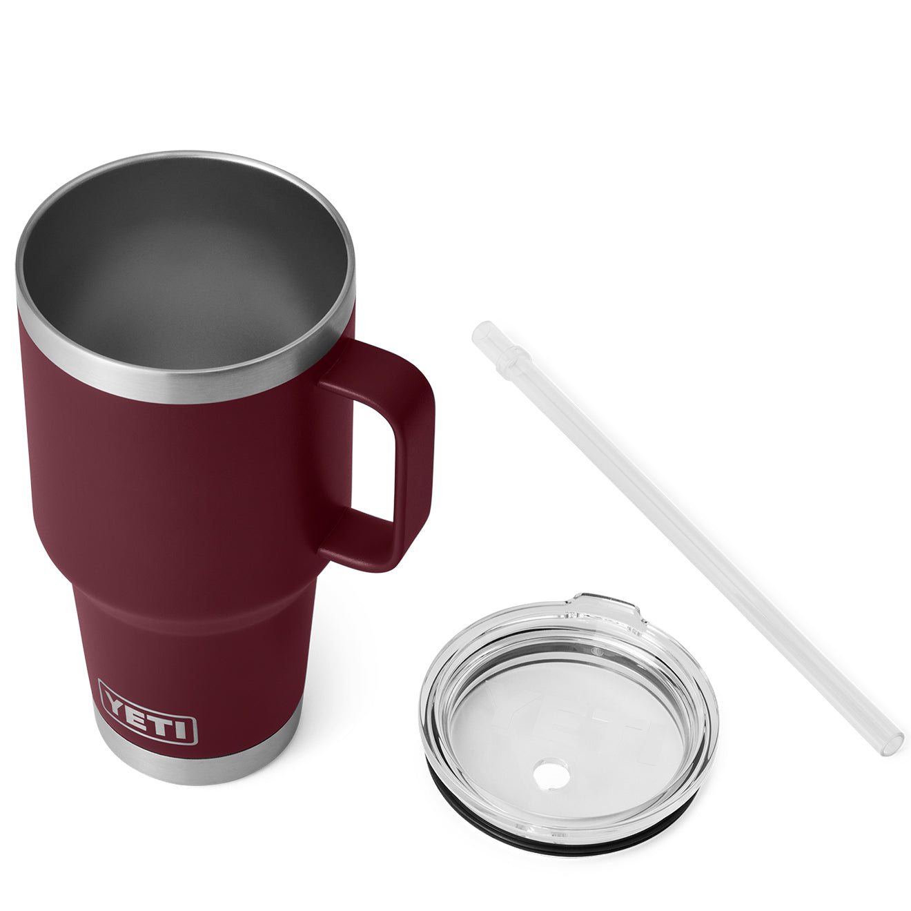 YETI Rambler 35oz Straw Mug Wild Vine Red - Parasol Store