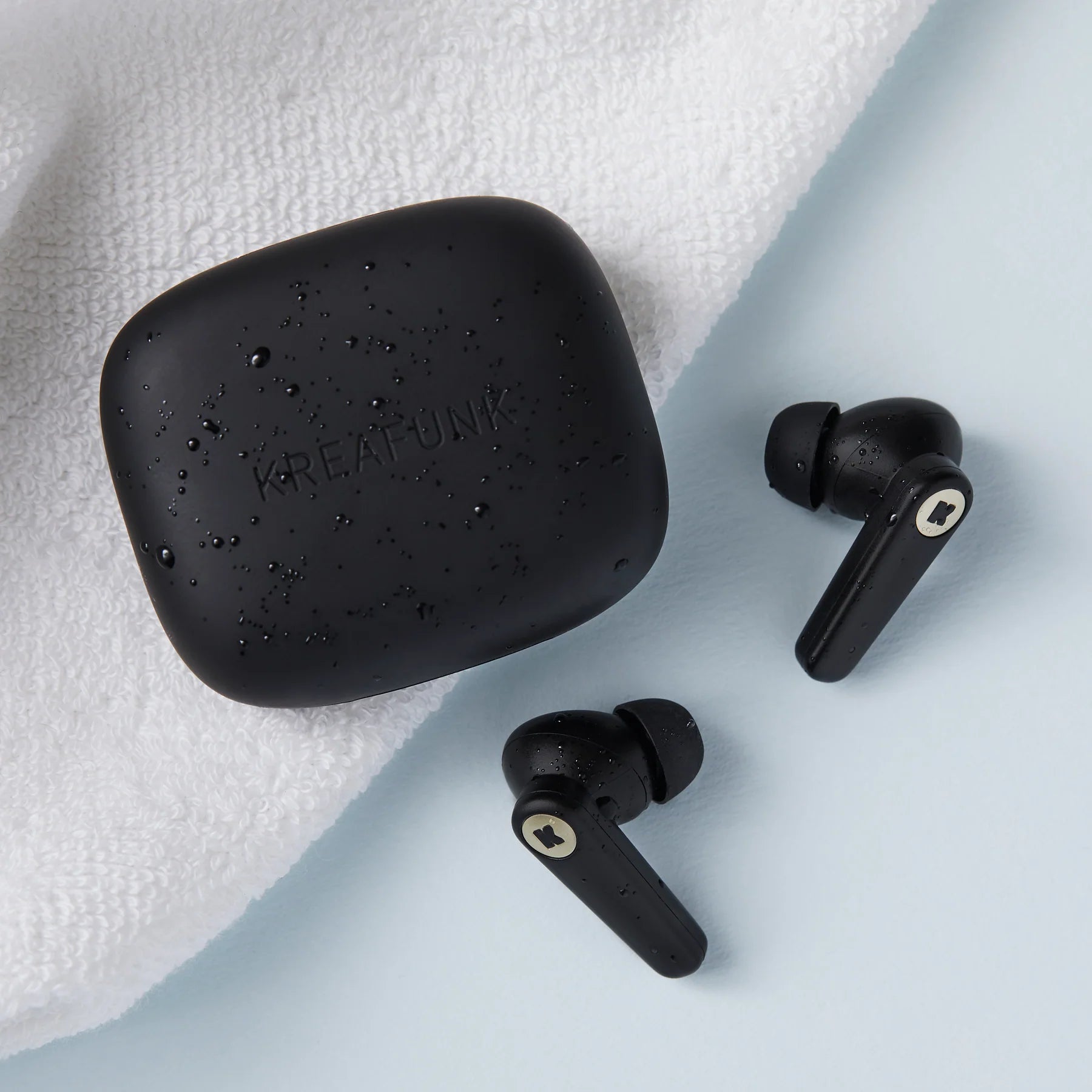 Kreafunk aSENSE Bluetooth In-ear Headphones Black - Parasol Store