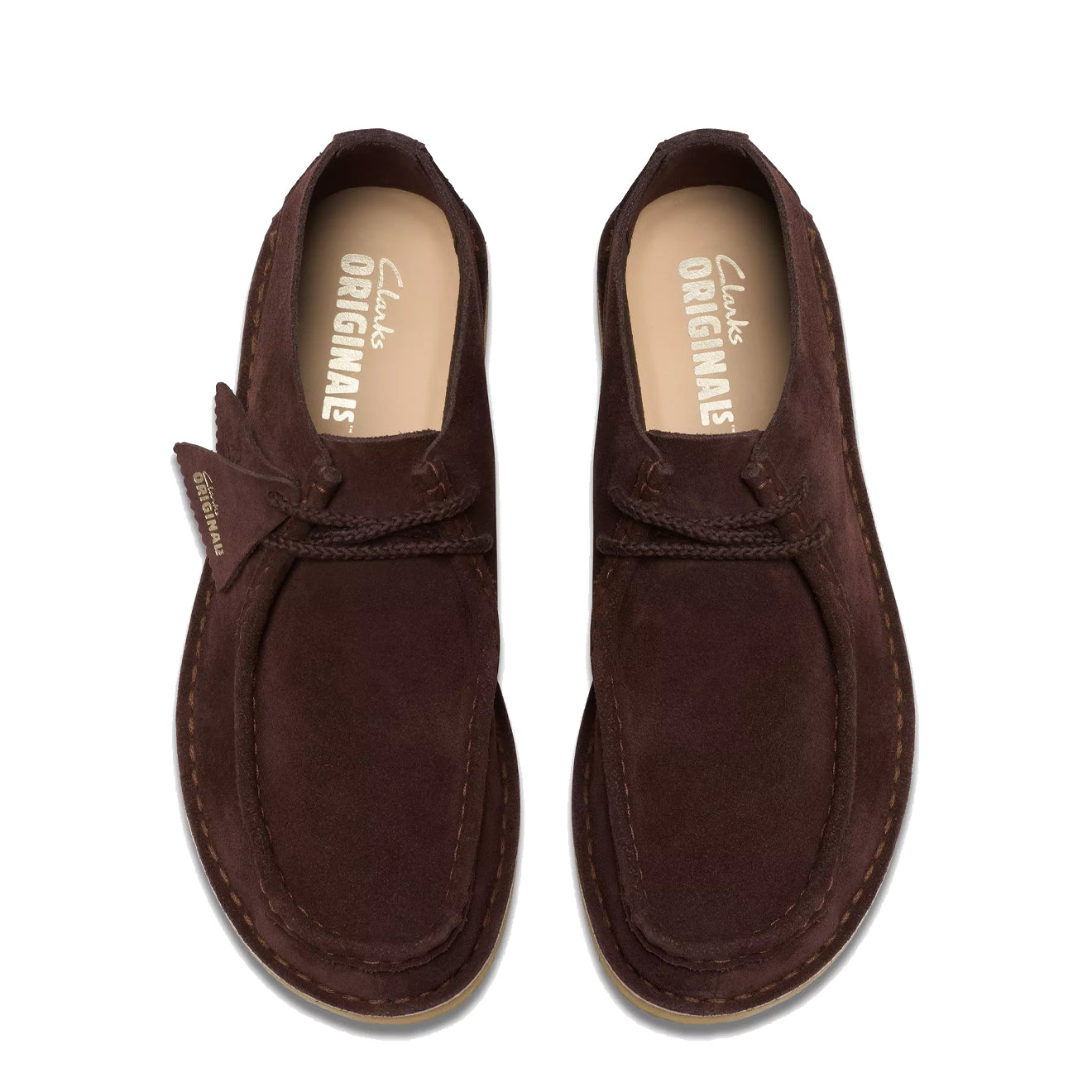 Clarks Originals Desert Nomad Deep Brown Suede - Parasol Store