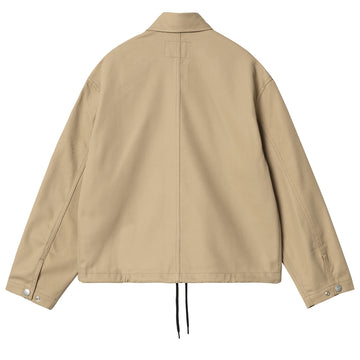 Carhartt WIP Womens Simple Shirt Jac Leather Rigid - Parasol Store