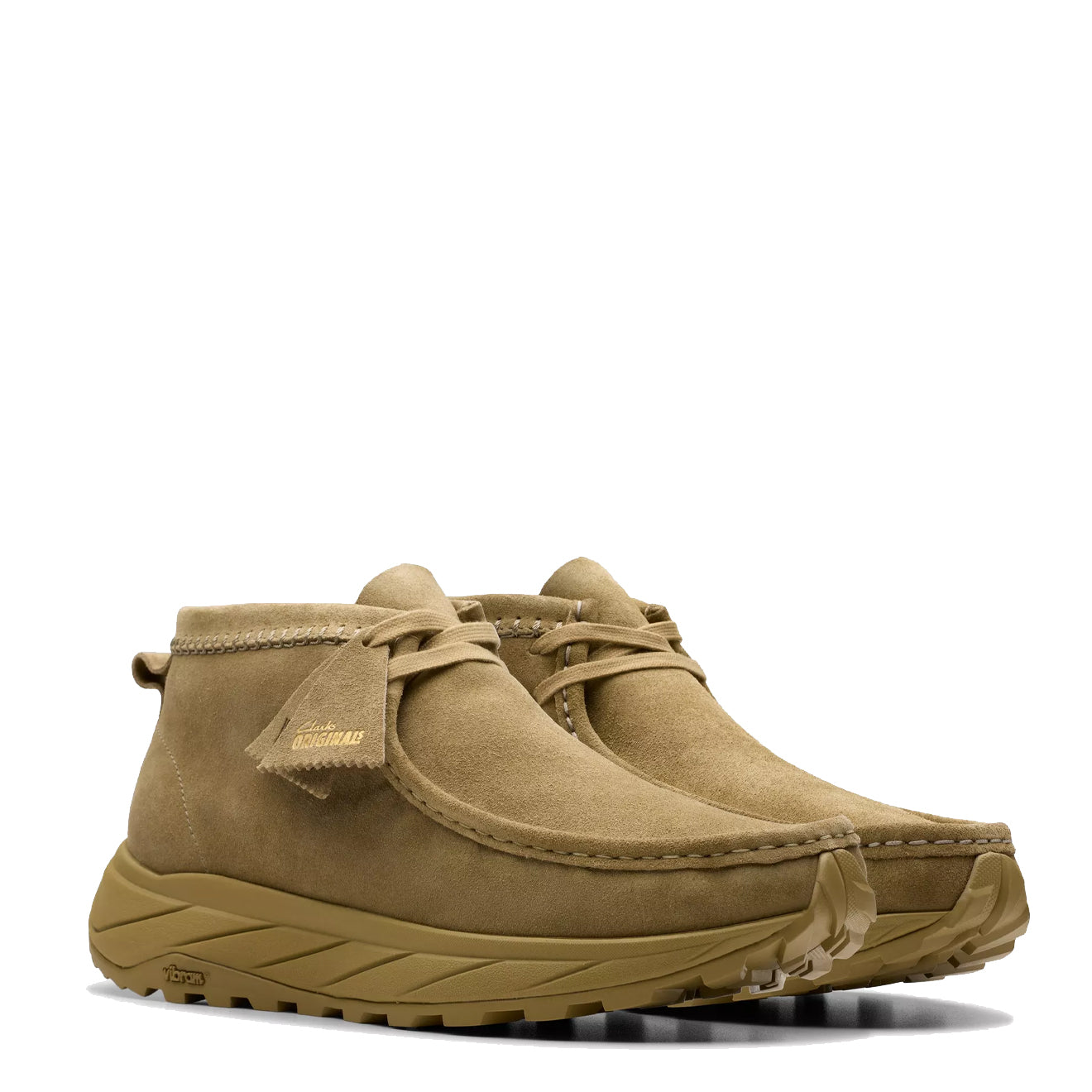 Clarks Originals Wallabee Eden Dark Sand Suede - Parasol Store