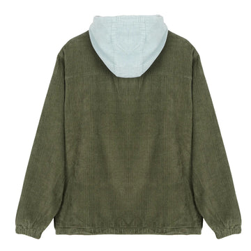 Hikerdelic Hooded Cord Smock Jade Green Hikerdelic