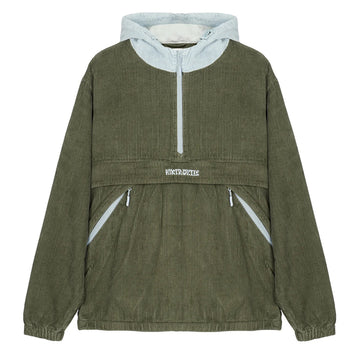 Hikerdelic Hooded Cord Smock Jade Green Hikerdelic