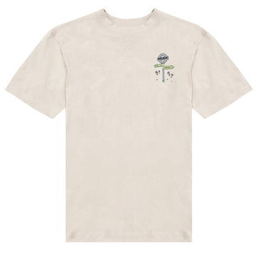 Hikerdelic Peak & Precinct SS T-Shirt Oatmilk Hikerdelic