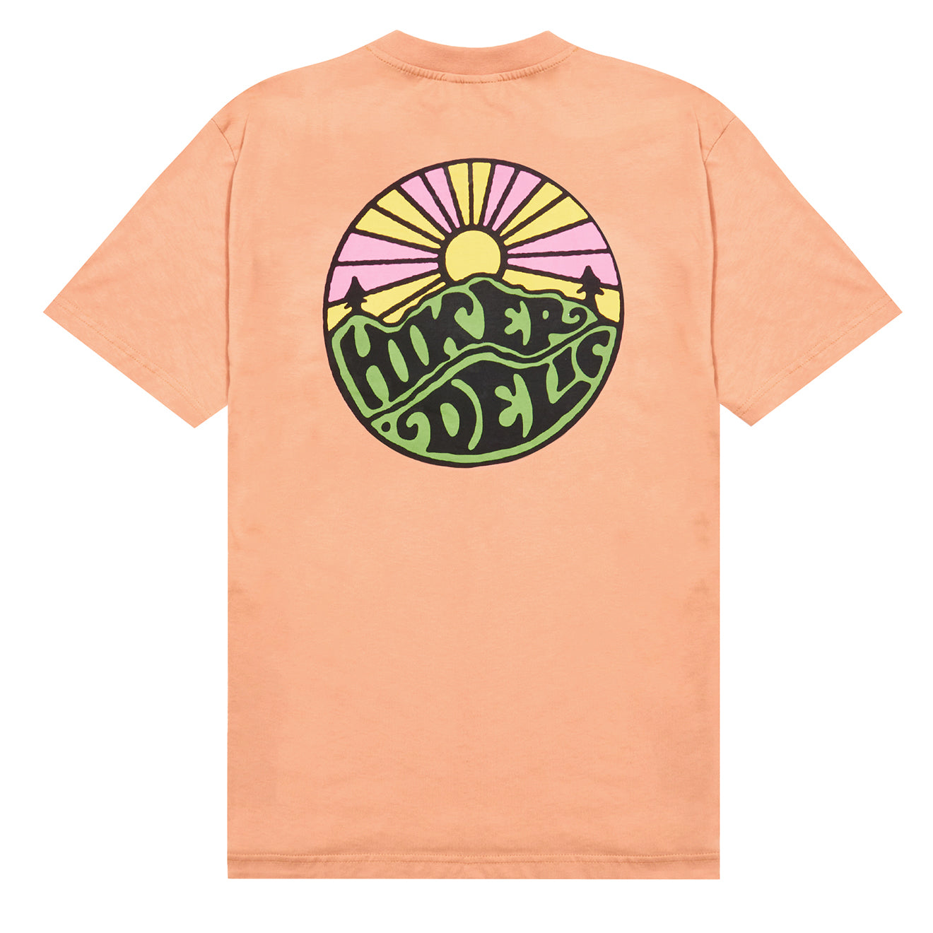 Hikerdelic Original Logo SS T-Shirt Coral Hikerdelic